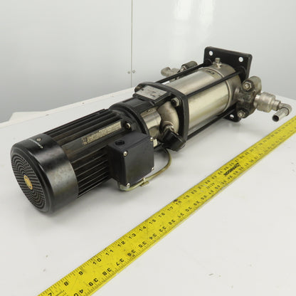 Grundfoss CRI1S-13A-P-I-E-HOOE Vertical Centrifugal Pump W/Motor 1HP 230/460V