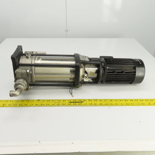 Grundfoss CRI1S-13A-P-I-E-HOOE Vertical Centrifugal Pump W/Motor 1HP 230/460V
