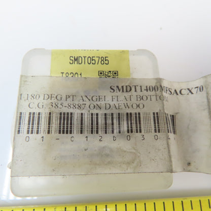 Sumitomo SMDT1400MFS 14mm Flat Bottom Replacement Tipped Insert  ACX70