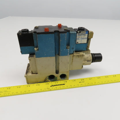 MAC 6343D-311-PM-501DA PR63C-21FA Pneumatic Valve 3 Way Float Center 24VDC