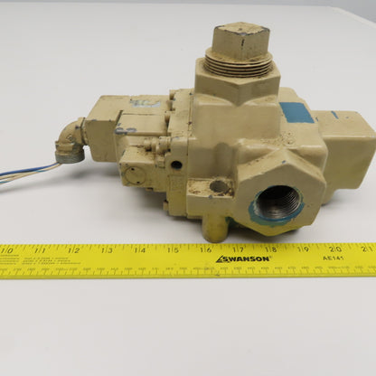MAC 3 Port 2 Position Pneumatic Solenoid Operated Valve 24VDC Coil 1" NPT