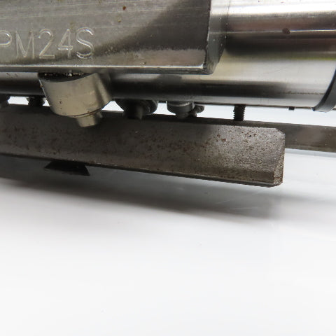 11" x 10" Steel Slide Plate On 1" Linear Rails 16" Long 5" Stroke
