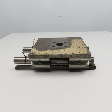 11" x 10" Steel Slide Plate On 1" Linear Rails 16" Long 5" Stroke