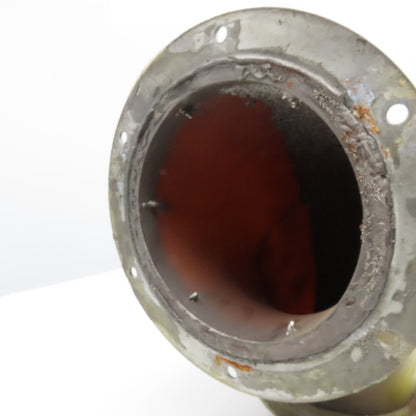 7" Flanged Shot Peen Sand Blast Abrasion Resistant Duct Elbow 90°