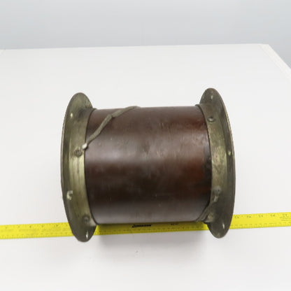 7" Flanged Shot Peen Sand Blast Abrasion Resistant Duct Connector 9" Long