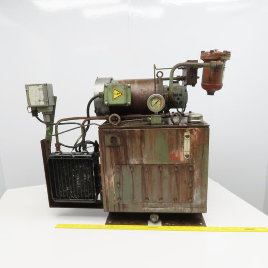 Okuma LR15 Hydraulic Power Unit 15 Gallon 230V 3Ph W/ Heat Exchanger