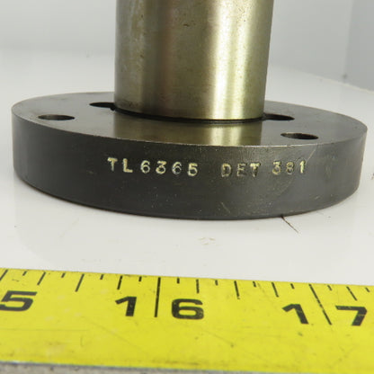 TL6365 DET 381 2" Precision Steel Cylindrical Positioning Pin W/4-1/2"OD Mount