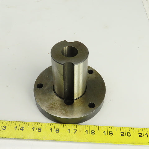 TL6365 DET 381 2" Precision Steel Cylindrical Positioning Pin W/4-1/2"OD Mount