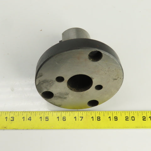 TL6365 DET 381 2" Precision Steel Cylindrical Positioning Pin W/4-1/2"OD Mount