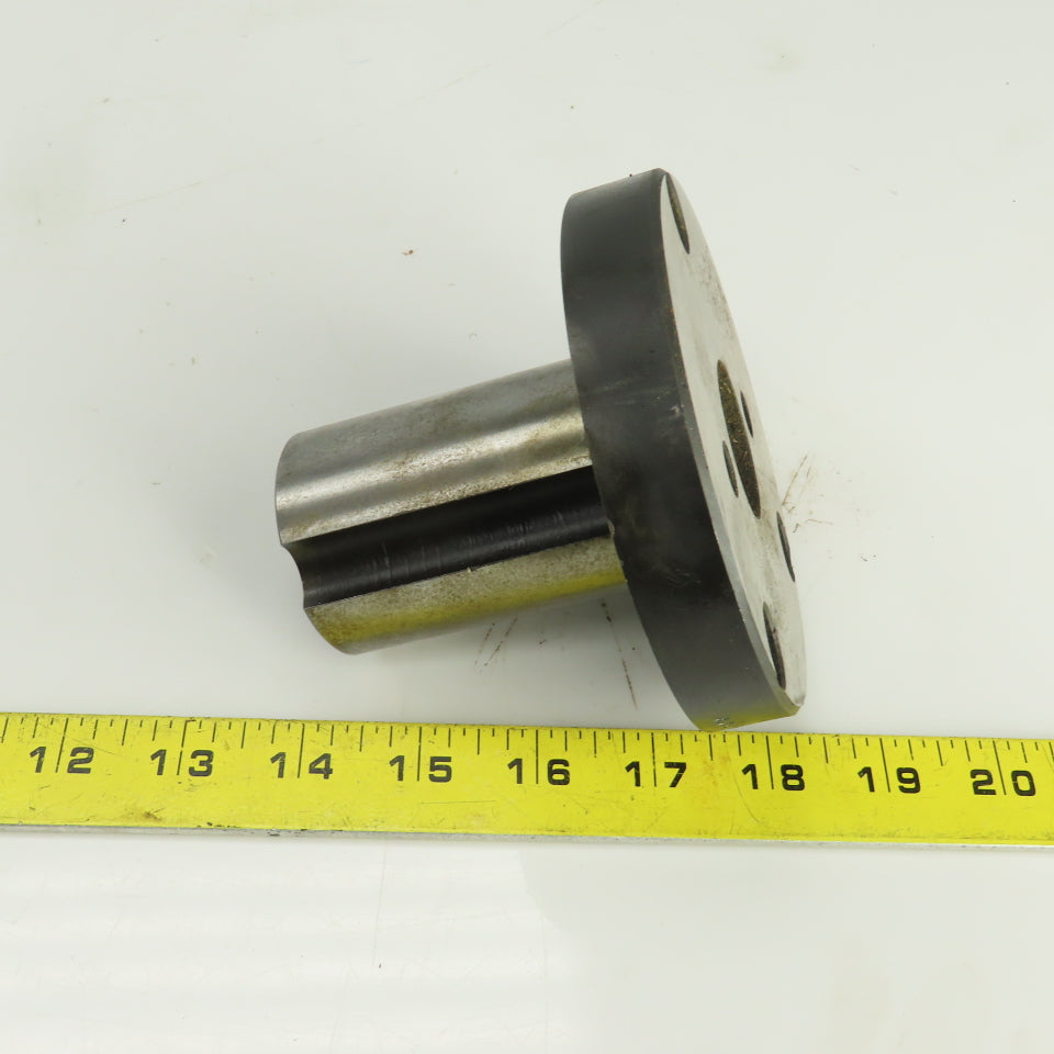 TL6365 DET 381 2" Precision Steel Cylindrical Positioning Pin W/4-1/2"OD Mount