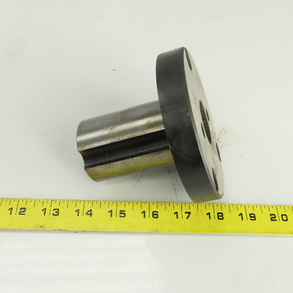 TL6365 DET 381 2" Precision Steel Cylindrical Positioning Pin W/4-1/2"OD Mount