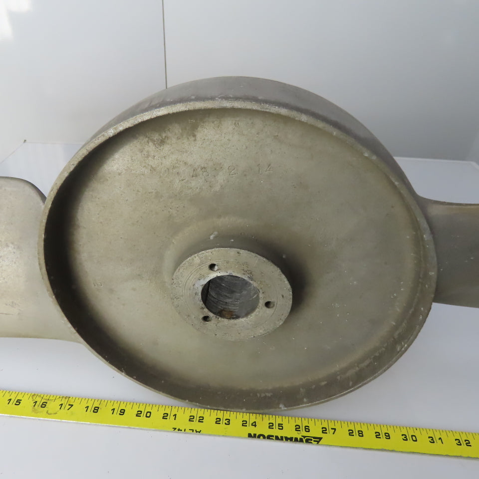 2 Blade 48 L2 14RH 48" Right Hand Cast Aluminum Exhaust Fan Blade