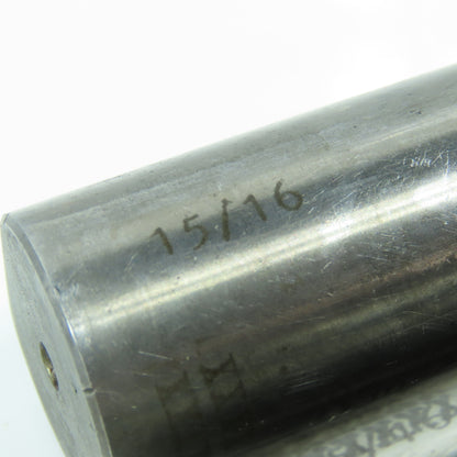 Misc. HSS Square End Mill 4 Flute 1" Dia Shank Various Dia. Lot of 5