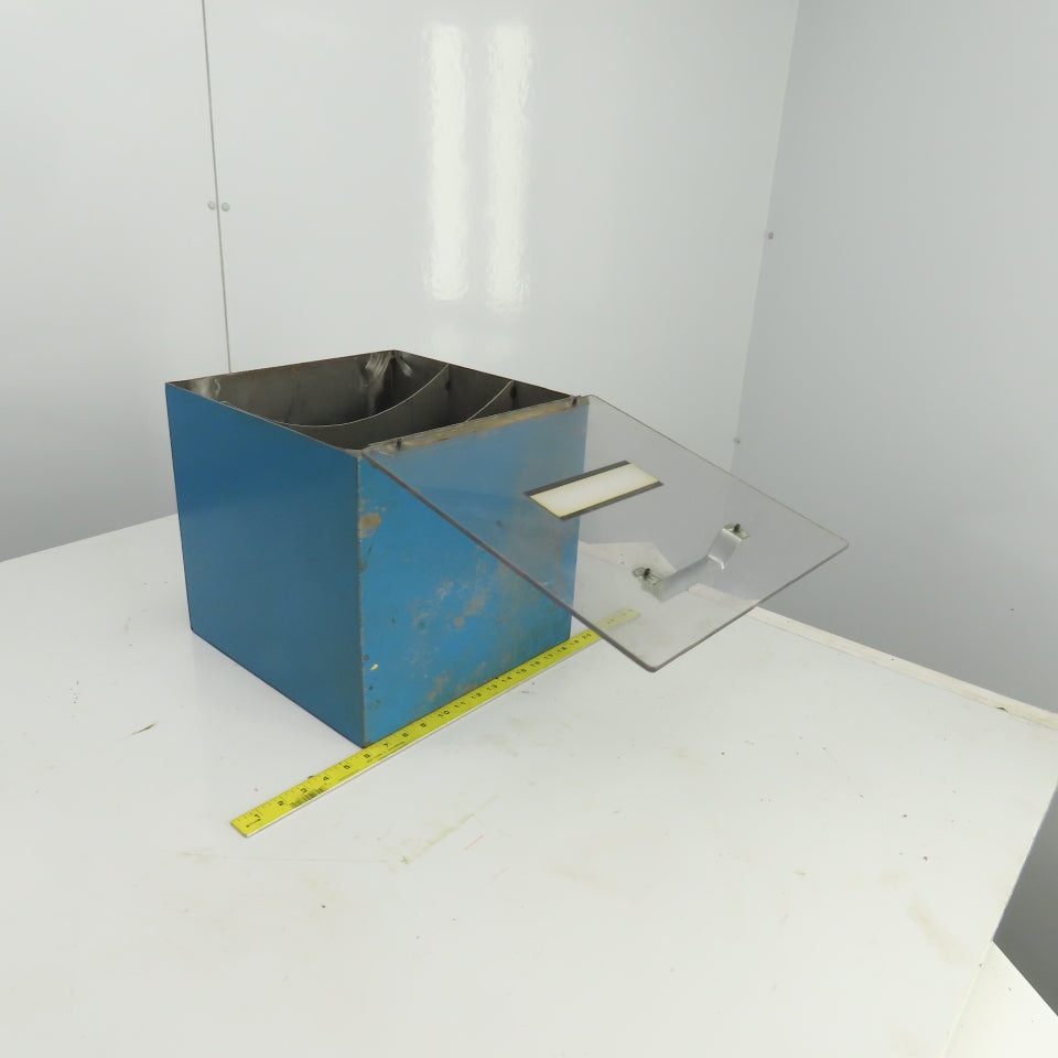 13-1/8" x 13-1/2" x 12-3/8" Industrial Organizer Bin / Container 3 Slot