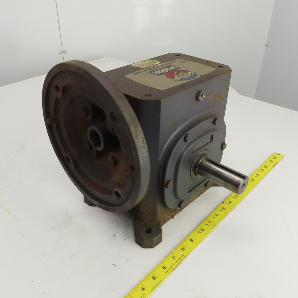 Leeson W6320186 Iron Man 15:1 Ratio Gear Box W/Thru Shaft 3.590HP 1688 LB Torque
