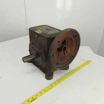 Leeson W6320186 Iron Man 15:1 Ratio Gear Box W/Thru Shaft 3.590HP 1688 LB Torque