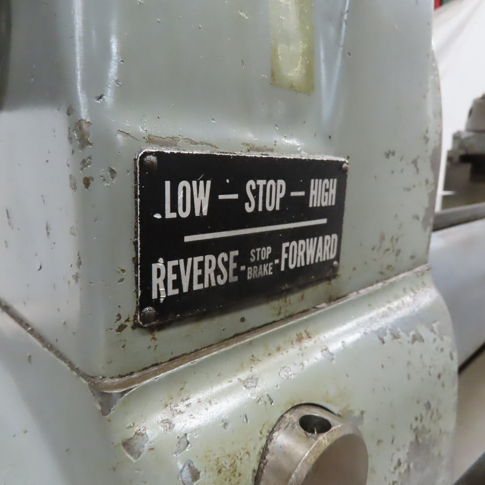 Hardinge VBS 24" x 9" Second Operation Turret Lathe 208 3Ph 1Hp W/ Tooling