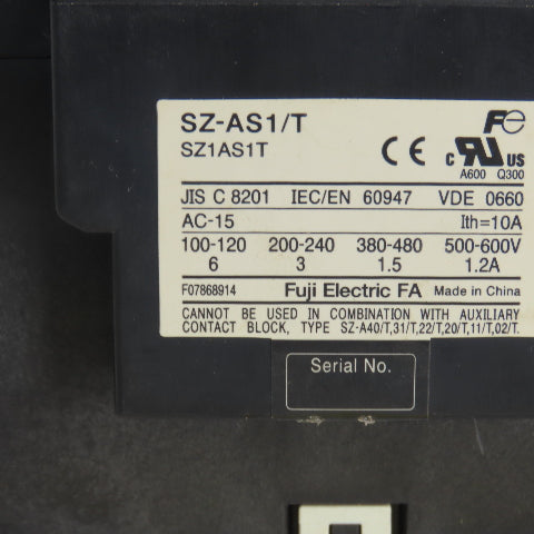 Fuji SC-E3/G Reversing Contactor 24VDC Coil 3Pole 65A