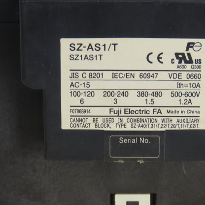 Fuji SC-E3/G Reversing Contactor 24VDC Coil 3Pole 65A