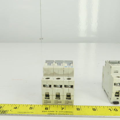 Eaton WMZS3D10 Mini Circuit Breaker 277/480VAC 10A 3 Pole Lot Of 4