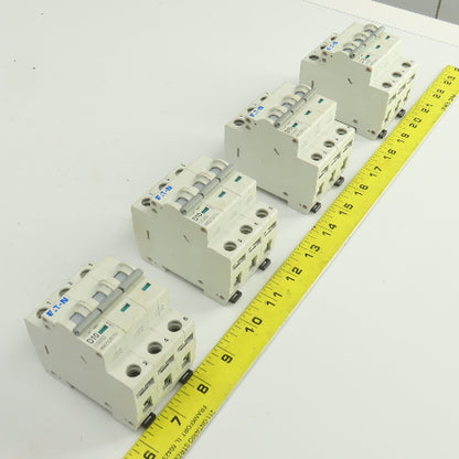 Eaton WMZS3D10 Mini Circuit Breaker 277/480VAC 10A 3 Pole Lot Of 4