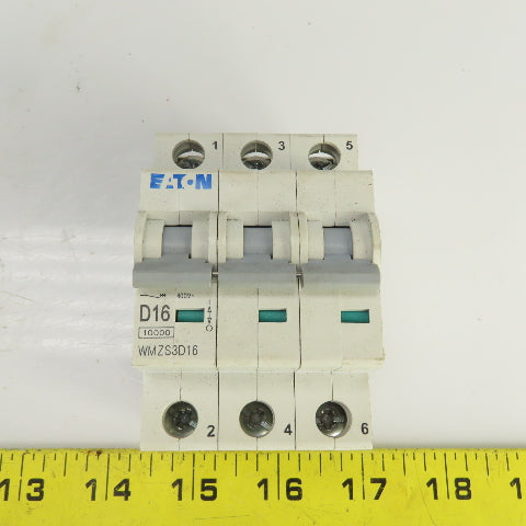 Eaton WMZS3D16 Mini Circuit Breaker 16A 277/480VAC 3 Pole