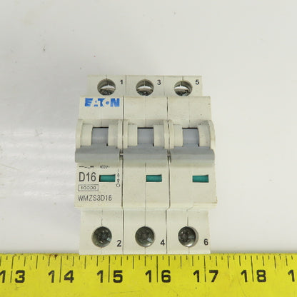 Eaton WMZS3D16 Mini Circuit Breaker 16A 277/480VAC 3 Pole