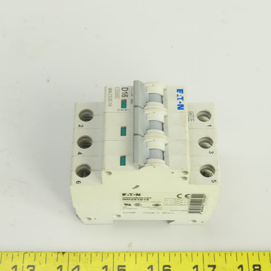 Eaton WMZS3D16 Mini Circuit Breaker 16A 277/480VAC 3 Pole