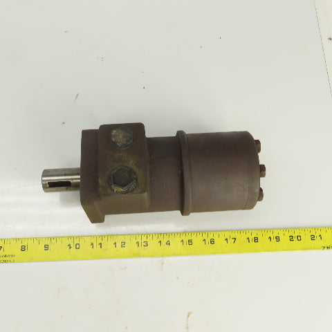 M & S 1392 HPQ 400 C5B Hydraulic Motor 1" Shaft 1/2" NPT