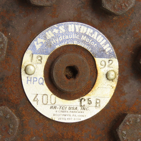M & S 1392 HPQ 400 C5B Hydraulic Motor 1" Shaft 1/2" NPT