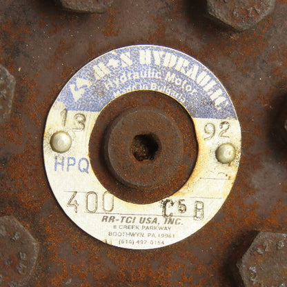 M & S 1392 HPQ 400 C5B Hydraulic Motor 1" Shaft 1/2" NPT