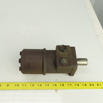 M & S 1392 HPQ 400 C5B Hydraulic Motor 1" Shaft 1/2" NPT