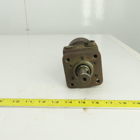 M & S 1392 HPQ 400 C5B Hydraulic Motor 1" Shaft 1/2" NPT
