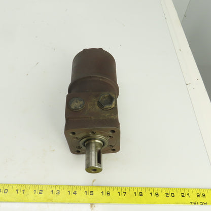 M & S 1392 HPQ 400 C5B Hydraulic Motor 1" Shaft 1/2" NPT