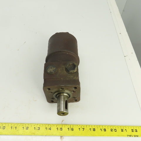 M & S 1392 HPQ 400 C5B Hydraulic Motor 1" Shaft 1/2" NPT