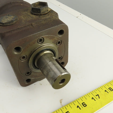 M & S 1392 HPQ 400 C5B Hydraulic Motor 1" Shaft 1/2" NPT