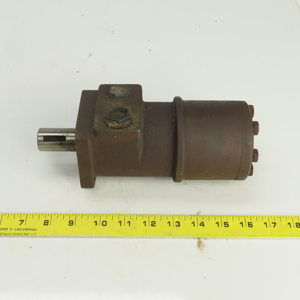 M & S 1392 HPQ 400 C5B Hydraulic Motor 1" Shaft 1/2" NPT