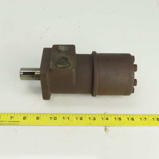 M & S 1392 HPQ 400 C5B Hydraulic Motor 1" Shaft 1/2" NPT