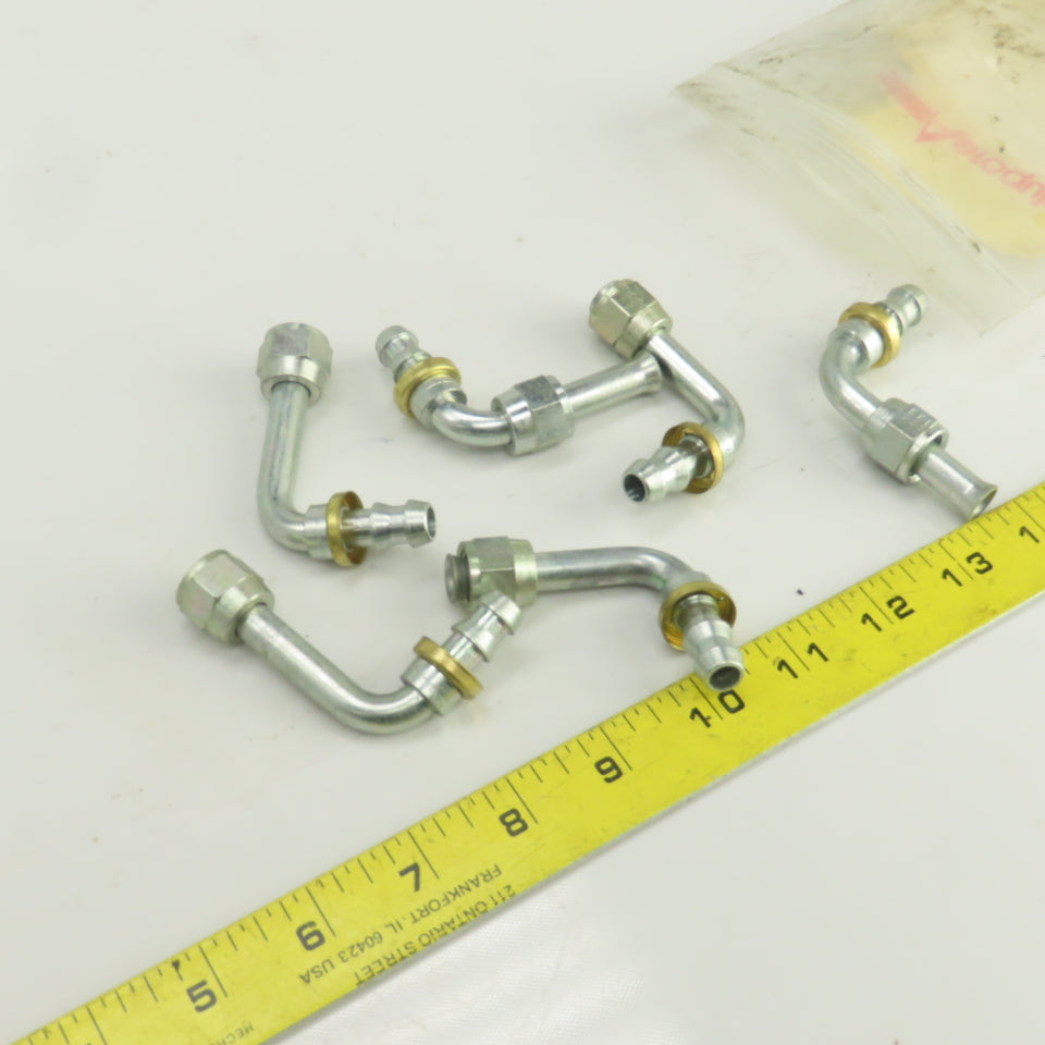 Eaton 190465-6S Aeroquip by Danfoss SAE 37° JIC Swivel 90° Long Elbow Lot Of 5