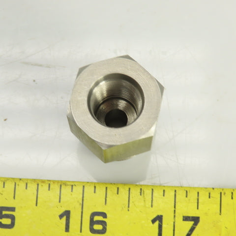 3/4-16 (-8) x 1/2-20 (5) JIC Straight Hydraulic Hose/Pipe Adapter