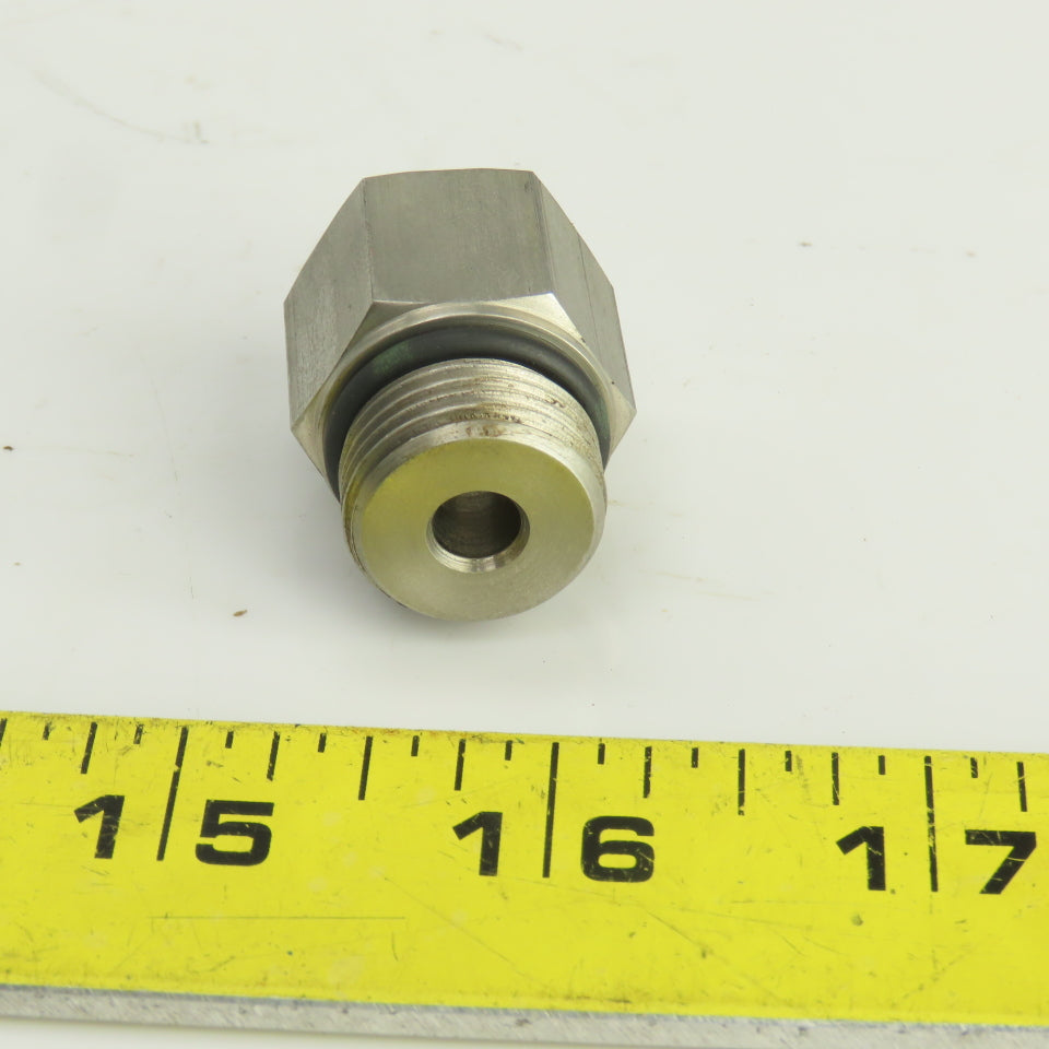 3/4-16 (-8) x 1/2-20 (5) JIC Straight Hydraulic Hose/Pipe Adapter