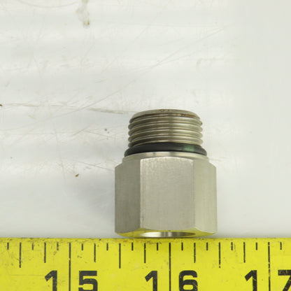 3/4-16 (-8) x 1/2-20 (5) JIC Straight Hydraulic Hose/Pipe Adapter