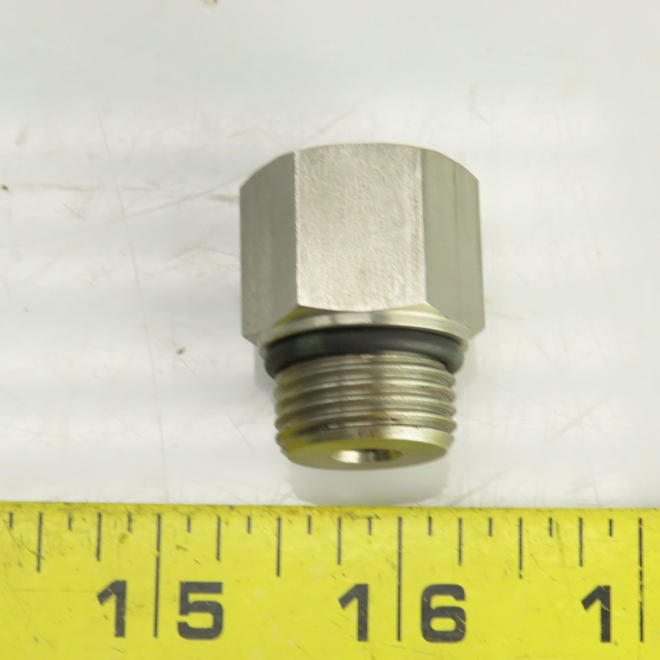 3/4-16 (-8) x 1/2-20 (5) JIC Straight Hydraulic Hose/Pipe Adapter
