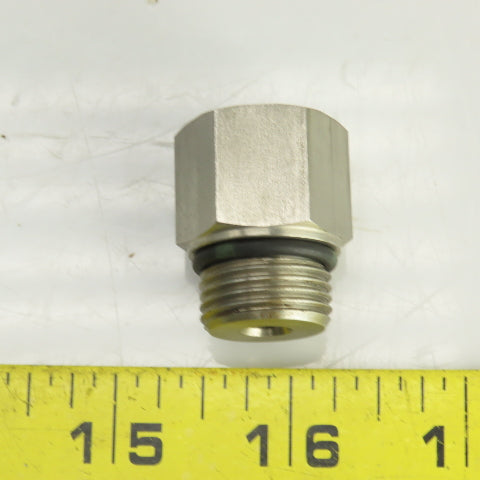 3/4-16 (-8) x 1/2-20 (5) JIC Straight Hydraulic Hose/Pipe Adapter
