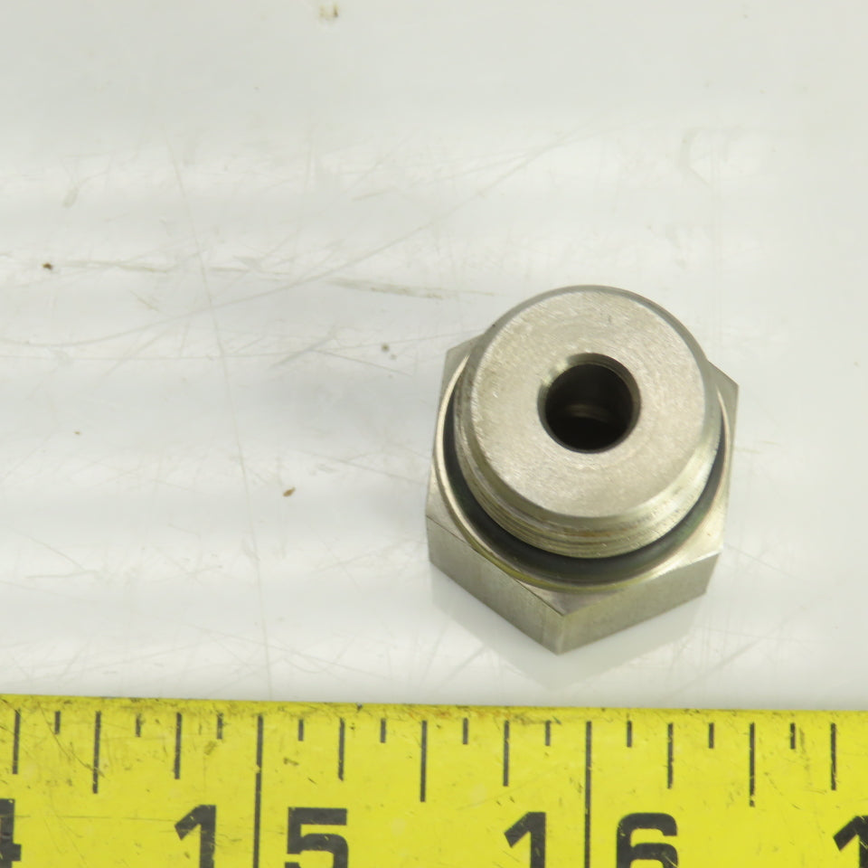 3/4-16 (-8) x 1/2-20 (5) JIC Straight Hydraulic Hose/Pipe Adapter