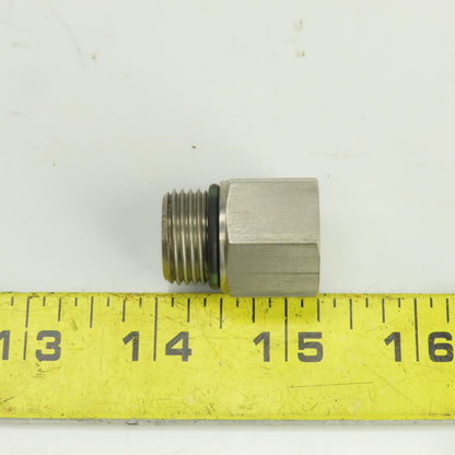 3/4-16 (-8) x 1/2-20 (5) JIC Straight Hydraulic Hose/Pipe Adapter