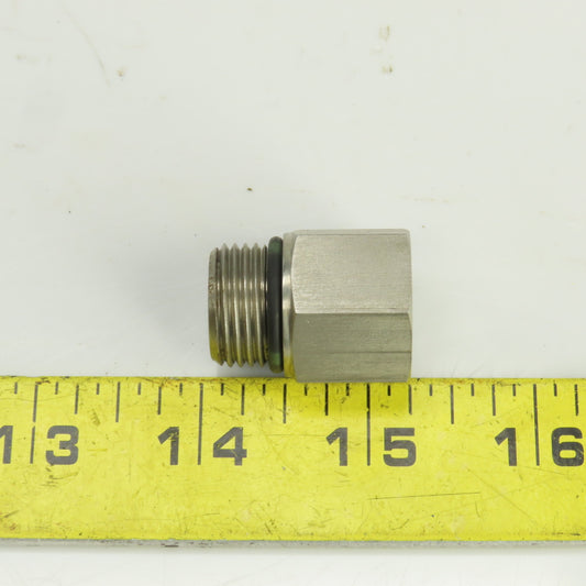 3/4-16 (-8) x 1/2-20 (5) JIC Straight Hydraulic Hose/Pipe Adapter
