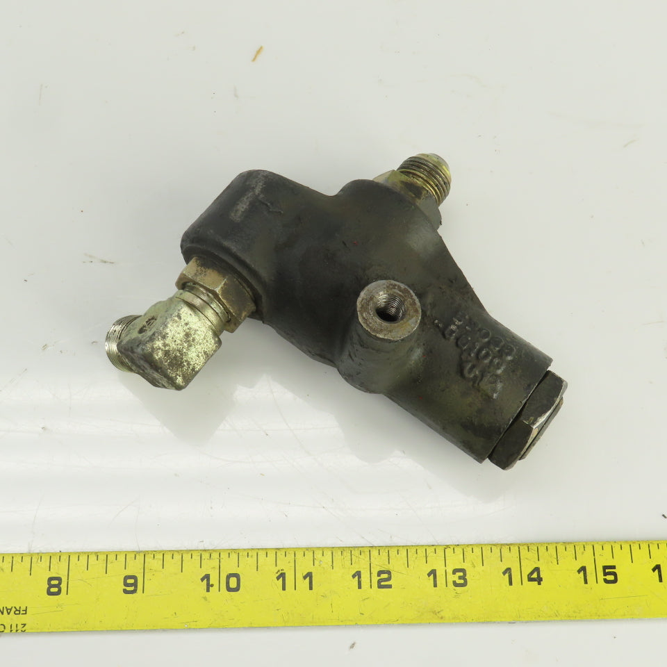 Caterpillar 59038-00100-U12 Adjustable Hydraulic Flow Valve From A Model 2EC30