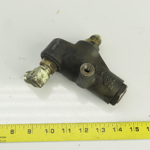 Caterpillar 59038-00100-U12 Adjustable Hydraulic Flow Valve From A Model 2EC30