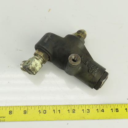 Caterpillar 59038-00100-U12 Adjustable Hydraulic Flow Valve From A Model 2EC30